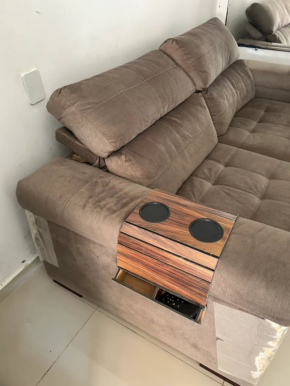 Sofá rattan 3 lugares  - Foto 3