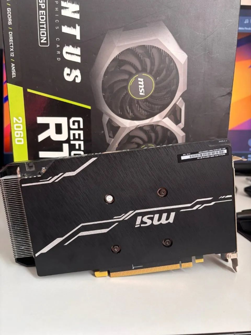 Placa de Vídeo RTX 2060 6gb MSI - Foto 2