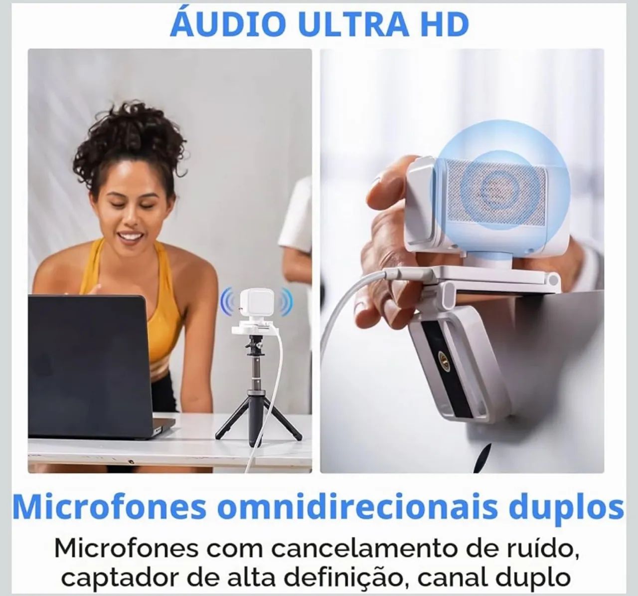 Aicoco AC400 webcam inteligente com inteligência artificial integrada - Foto 5