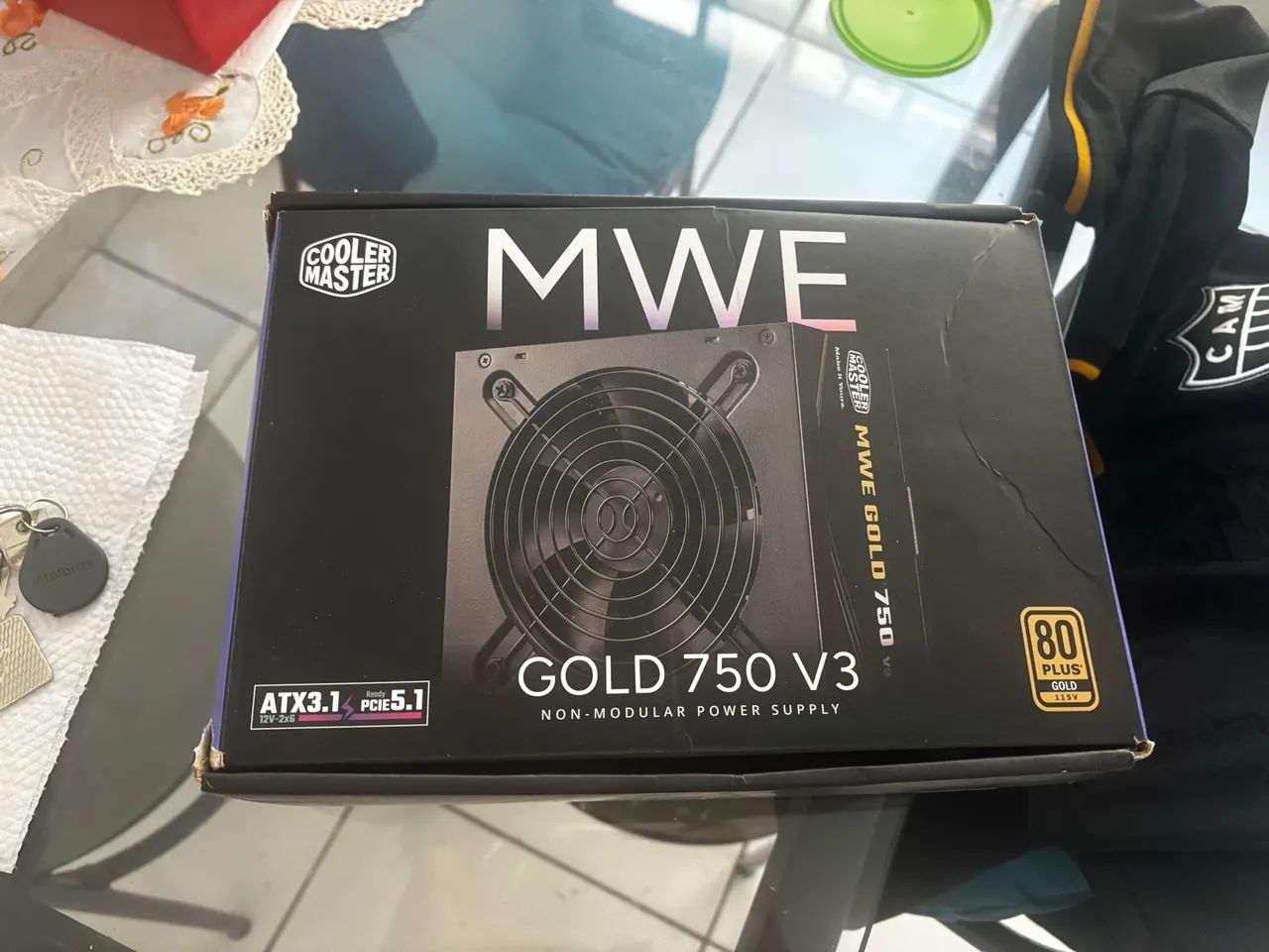 Fonte CoolerMaster Gold 750 V3 