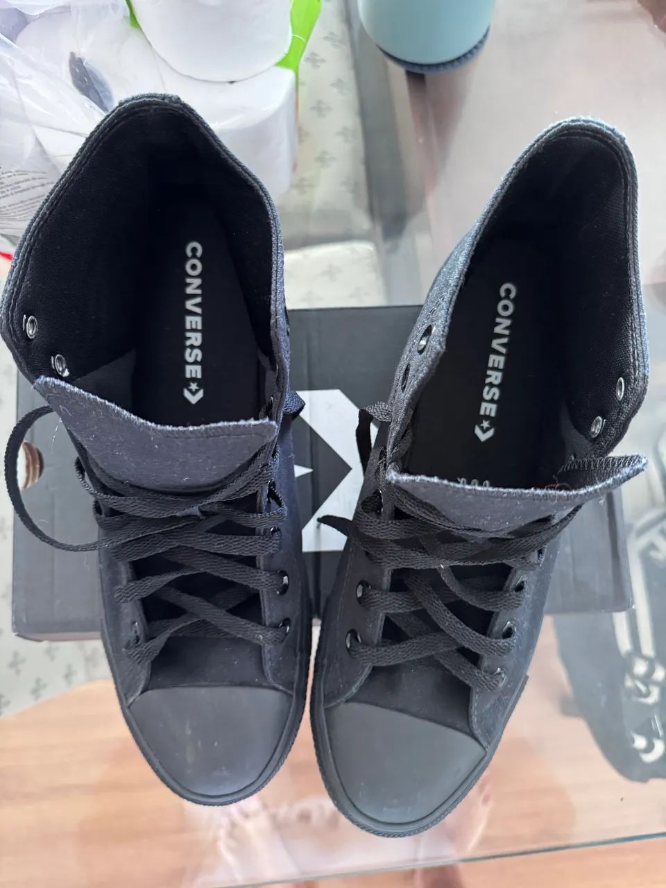 Converse Chuck Taylor All Star 42 preto - Foto 2