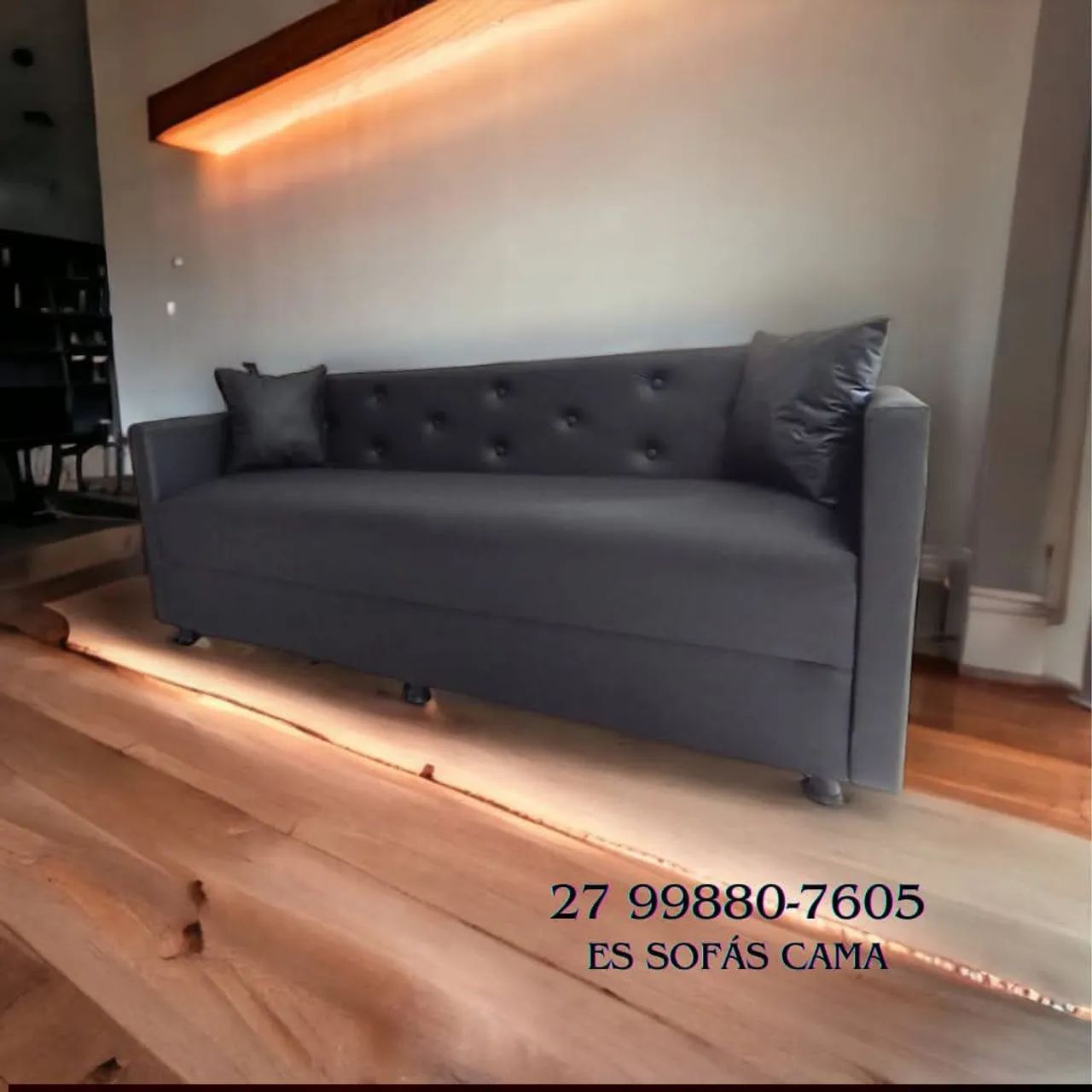 POLTRONA 3 LUGARES CORINO: Residência ou COMÉRCIOS! Novos - Foto 2