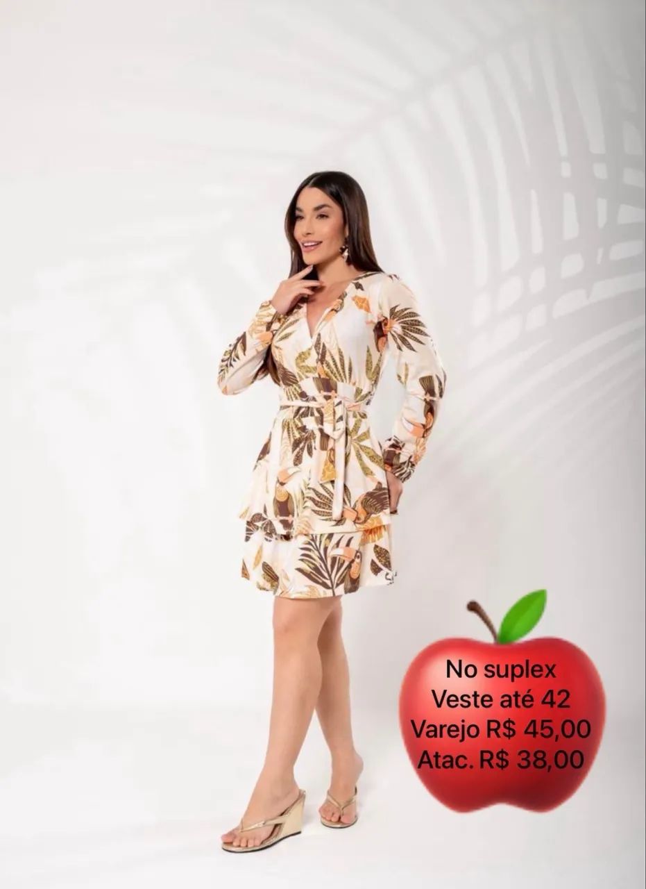 Vestidos, macaquinhos e conjuntos no atacado - Foto 2