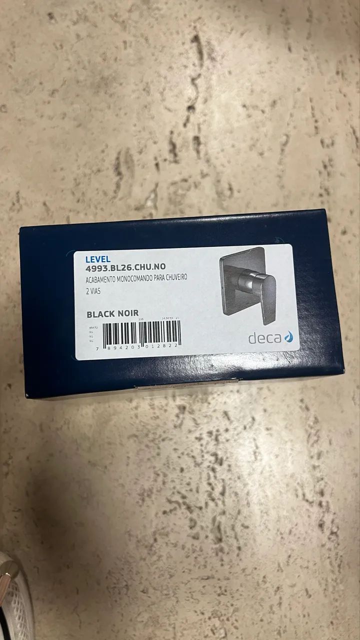 Vendo 4 Monocomandos Deca bl.26, cor Black Noir, novos