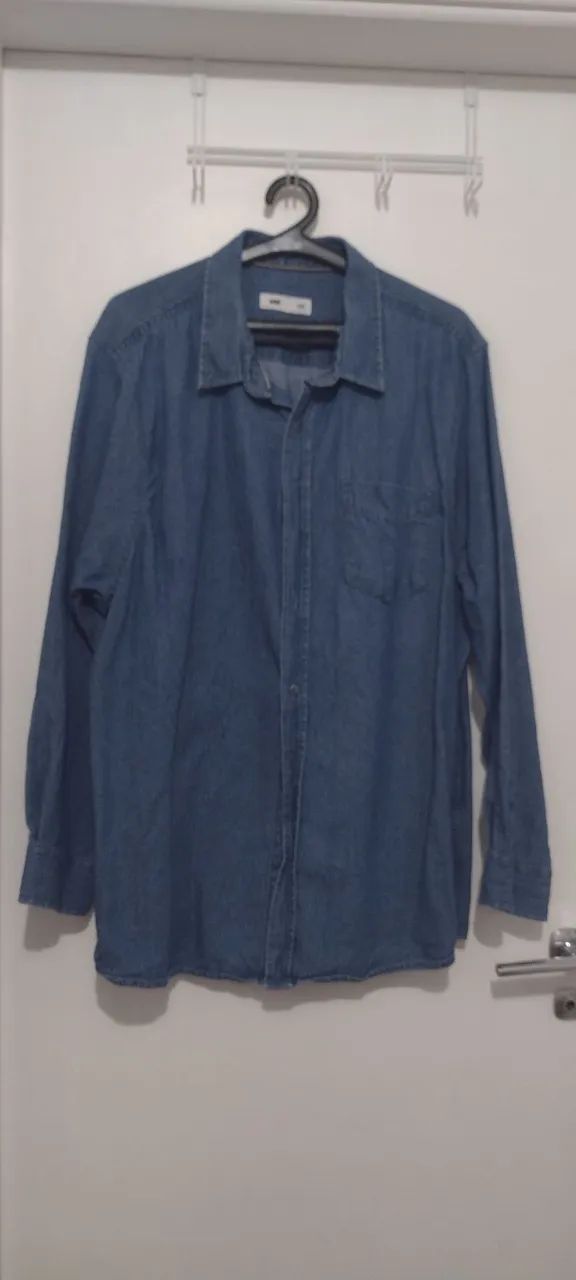 Camisa Jeans masculina  - Foto 3