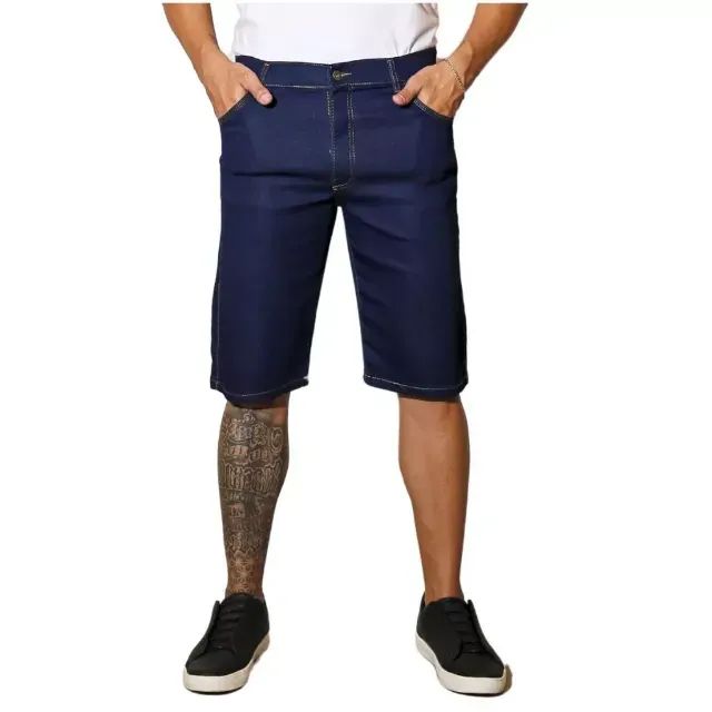 BERMUDA JEANS PREMIUM PLUS SIZE - TAMANHO 54 - Foto 4