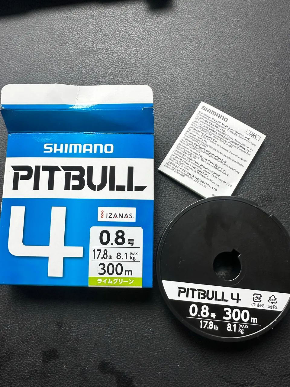 Shimano Pitbull 4 PE 0.8 (17,8 lb) - 300 m - Foto 2