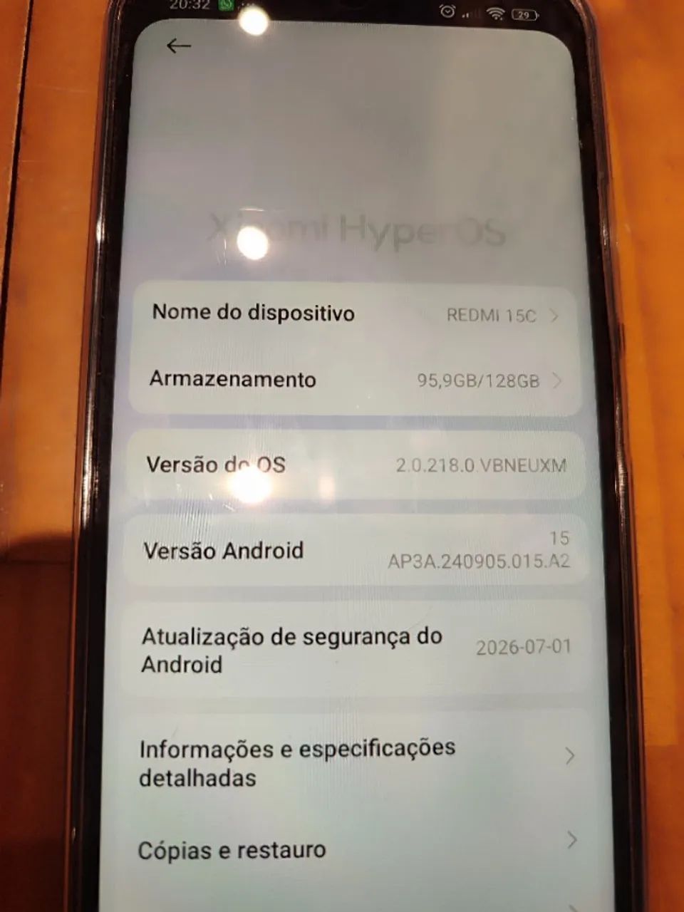 Celular Xiaomi Redmi 15C  - Foto 2