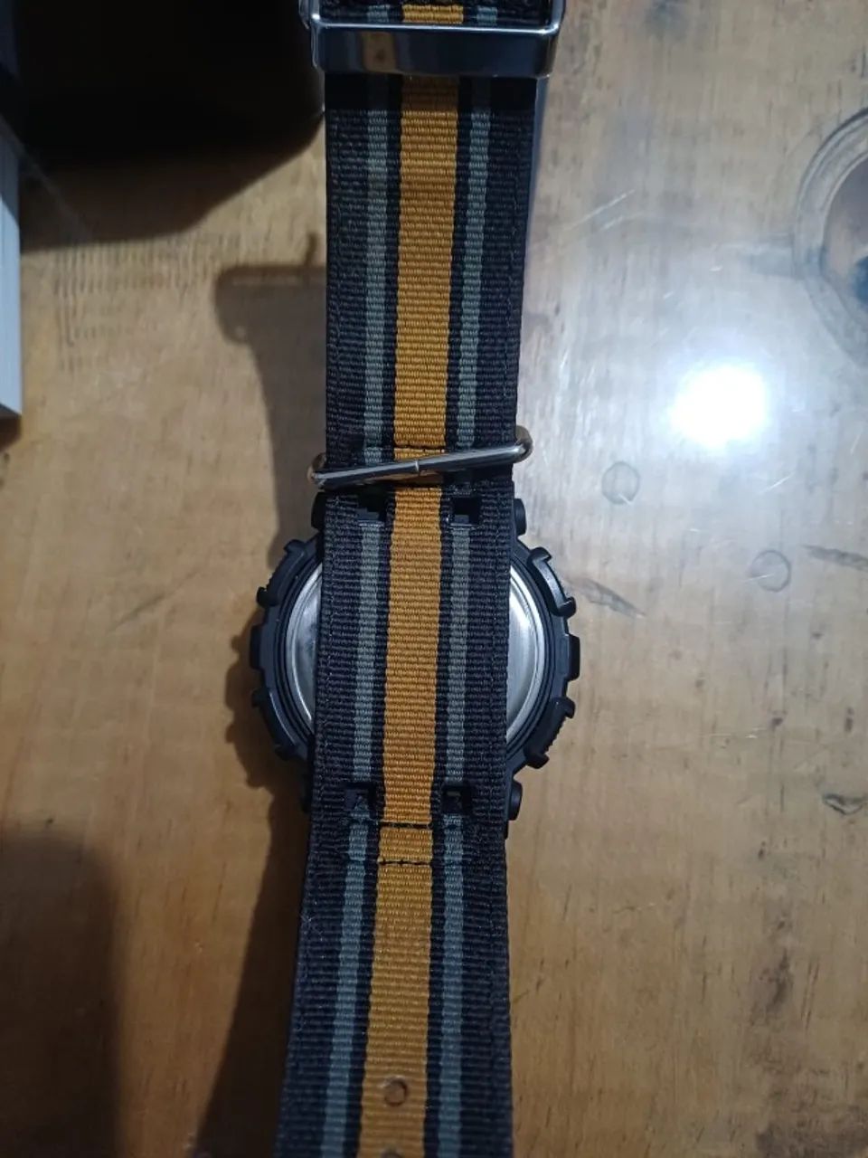 Relógio Casio G-Shock x tecido militar GA-100MC-1A4 - Foto 5