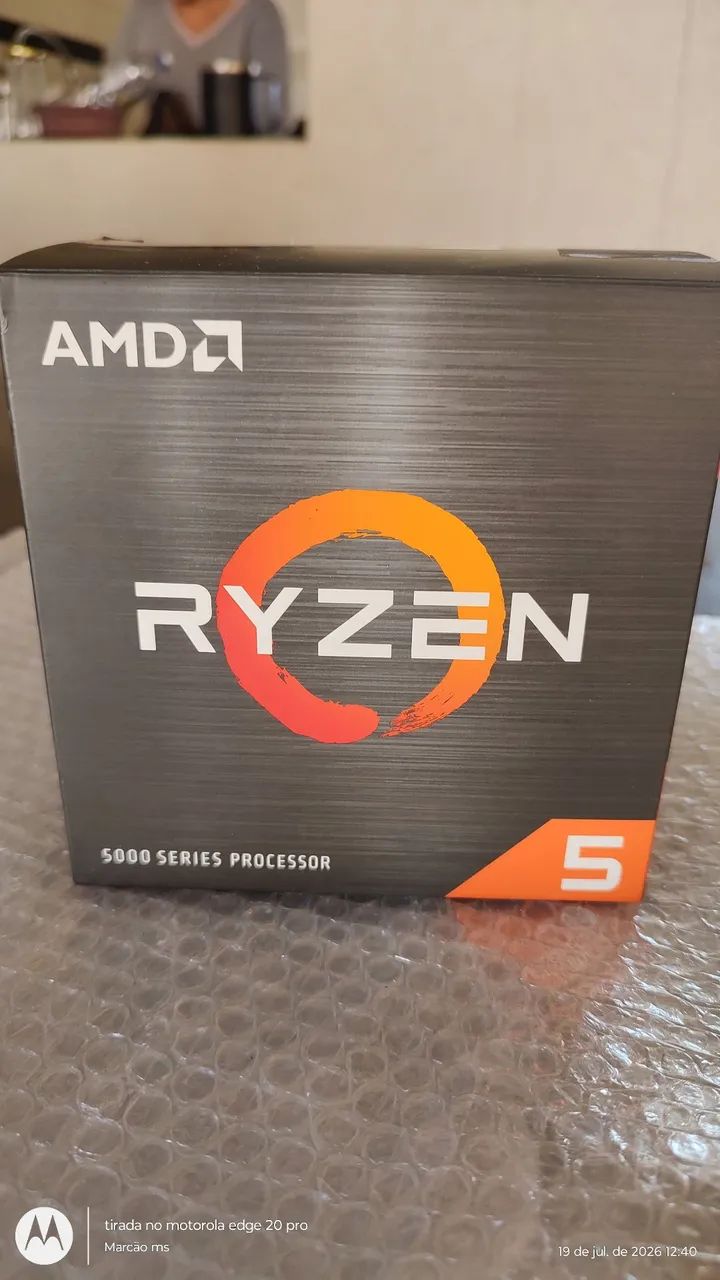 PROCESSADOR RYZEN 5 4600G COM COOLER ORIGINAL  - Foto 2