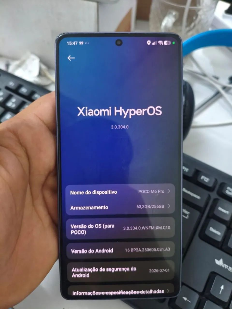 POCO M6 PRO 256 GIGAS - Foto 3