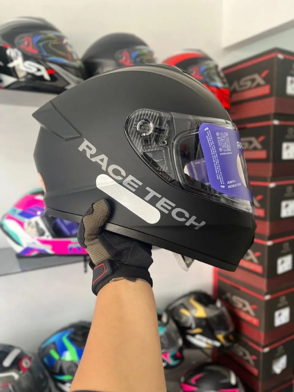 Capacete Race Tech Hit