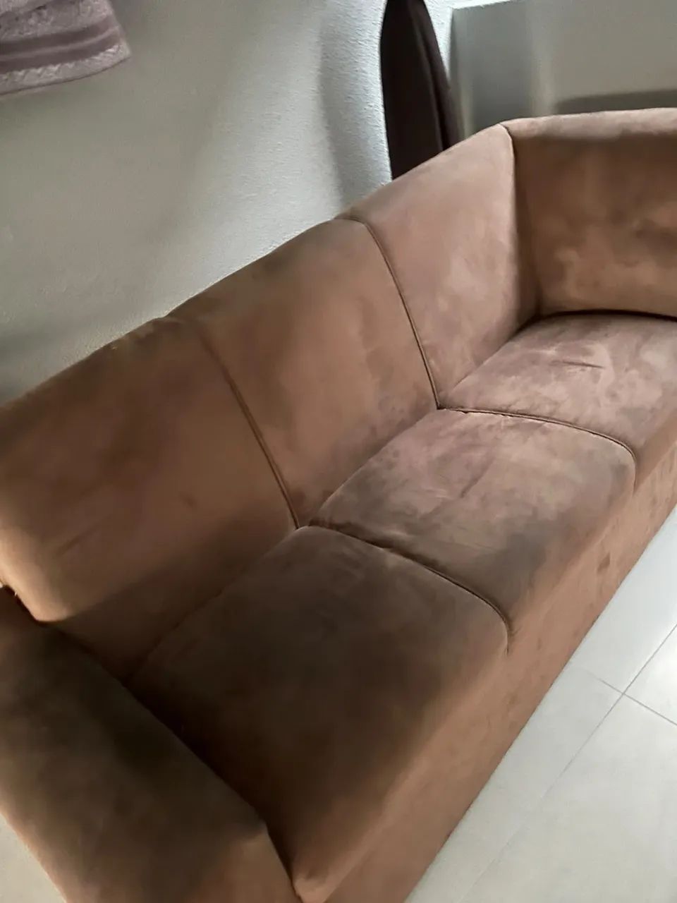 Sofá em L 5 lugares modelo modular