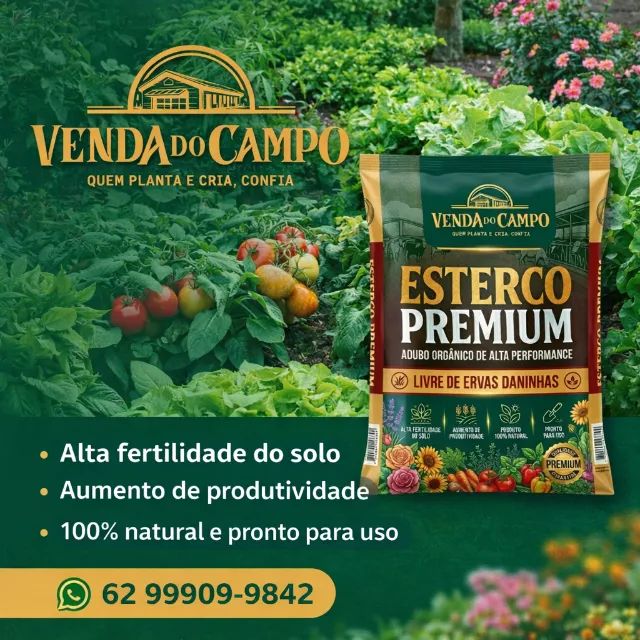 Esterco Bovino - Sem Ervas Daninhas  - Foto 2