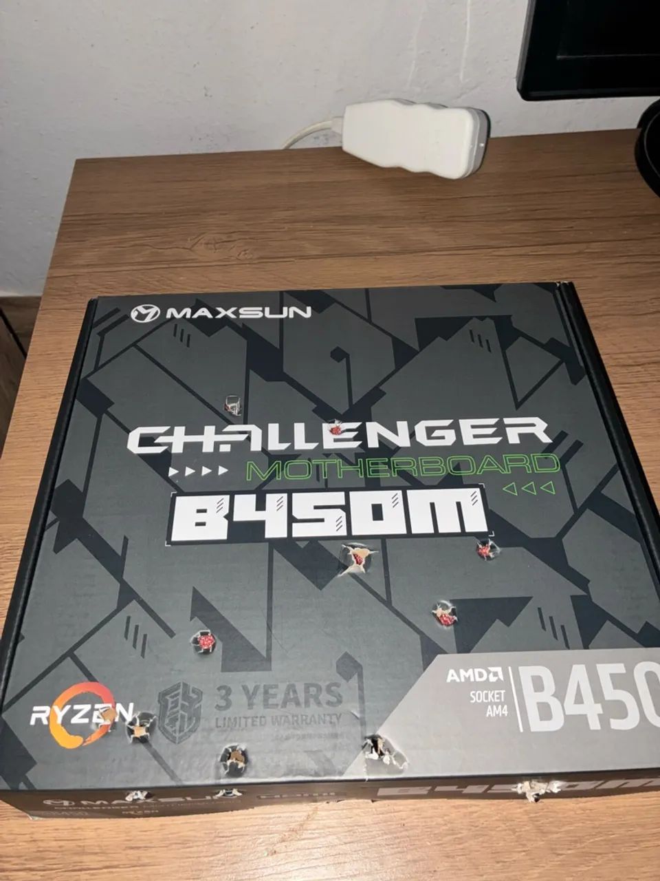 Placa mãe b450m Maxsun