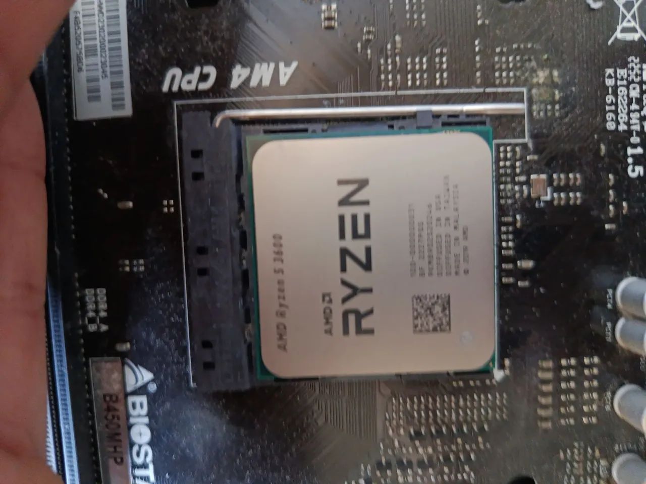 Ryzen 5 3600 usado período 1 ano e meio - Foto 2