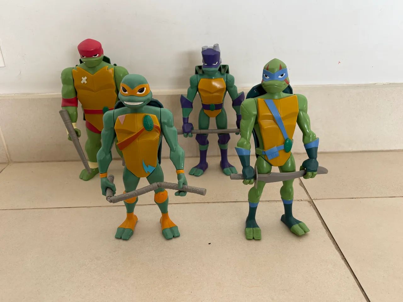 Bonecos tartarugas ninja 