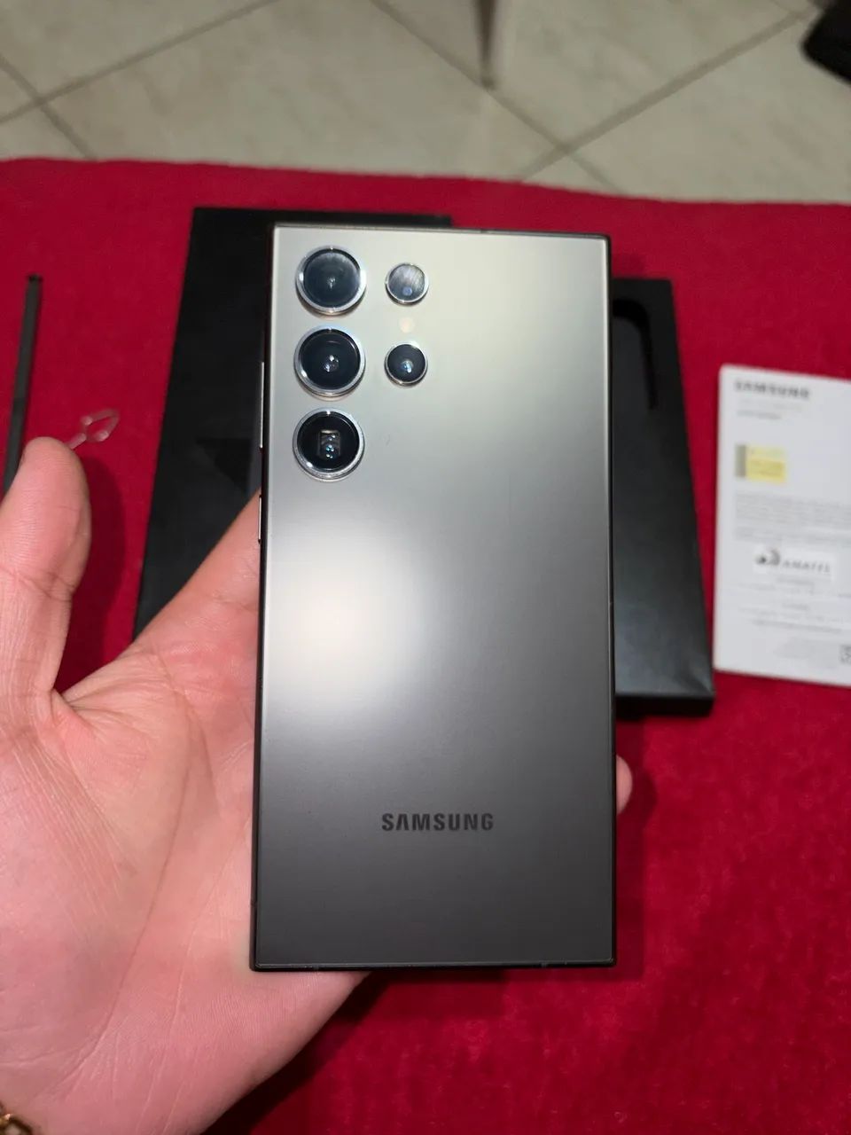 Samsung 24 ultra 512gb zeroooo - Foto 2