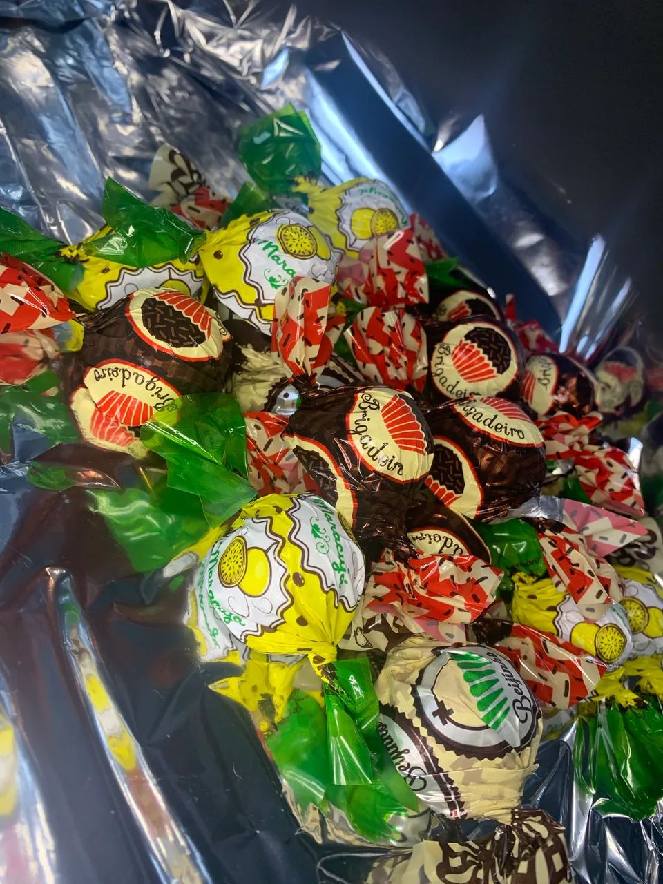 Trufas e doces de festa 