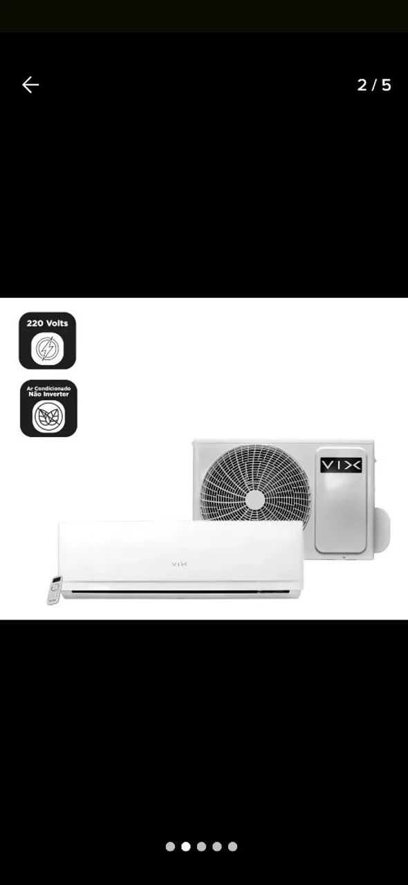 Ar condicionado Vix inverter 9000 BTUS.