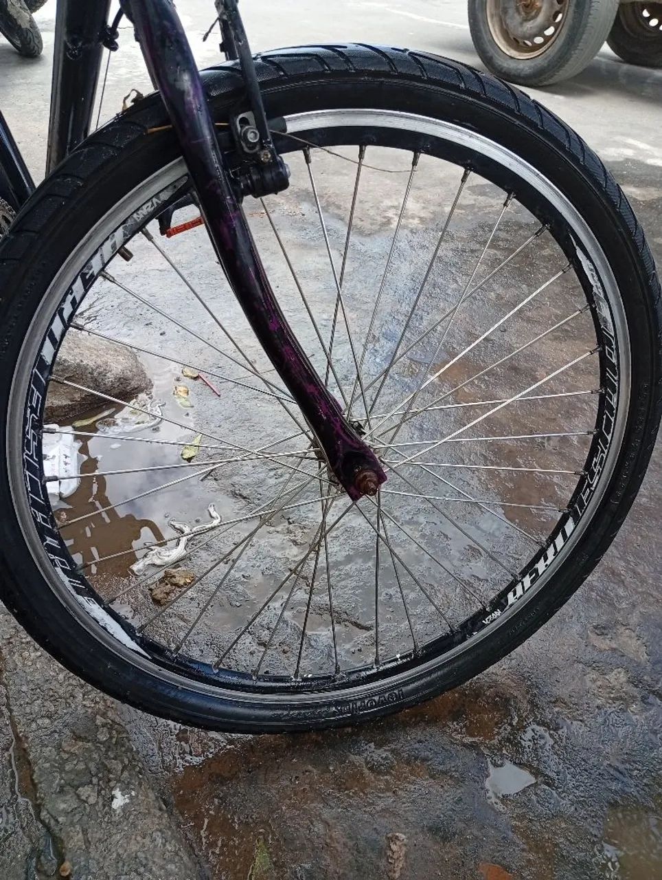 Bicicleta aro 26 com macha - Foto 5