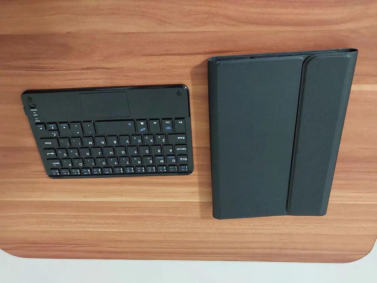 Capa para tablet samsung a9, 8,7" + mini teclado bluetooth - Foto 2