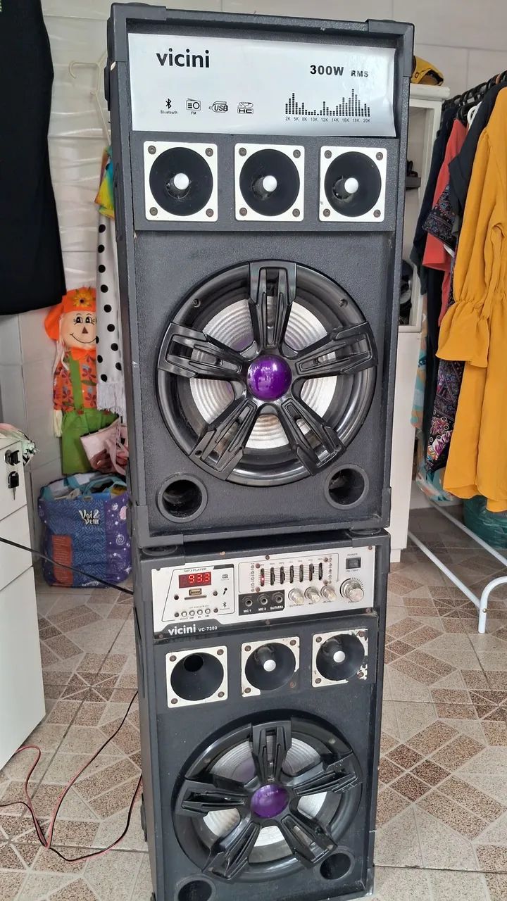 Caixa de som amplificadora Bluetooth  - Foto 5