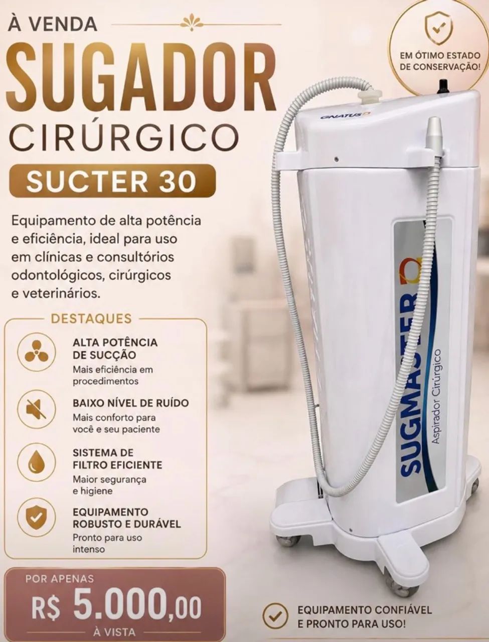 Sugador Cirúrgico - Sucter 30