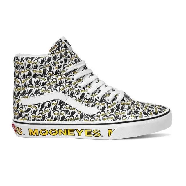 Tênis Vans Sk8 Hi Mooneyes True White Unissex. - Calçados - Jardim