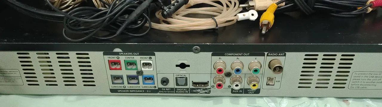 Home theater Samsung com defeito  - Foto 2
