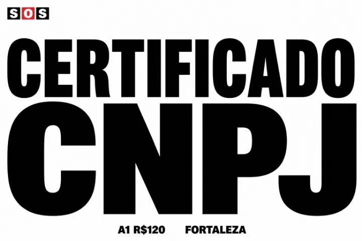 Renovação Certificado Digital A1 e-CNPJ ? 12 meses
