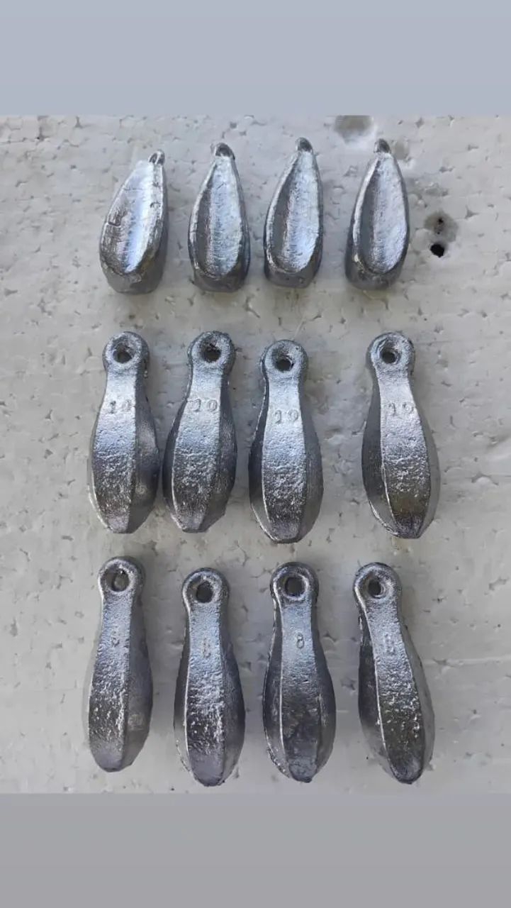Chumbadas para pesca 