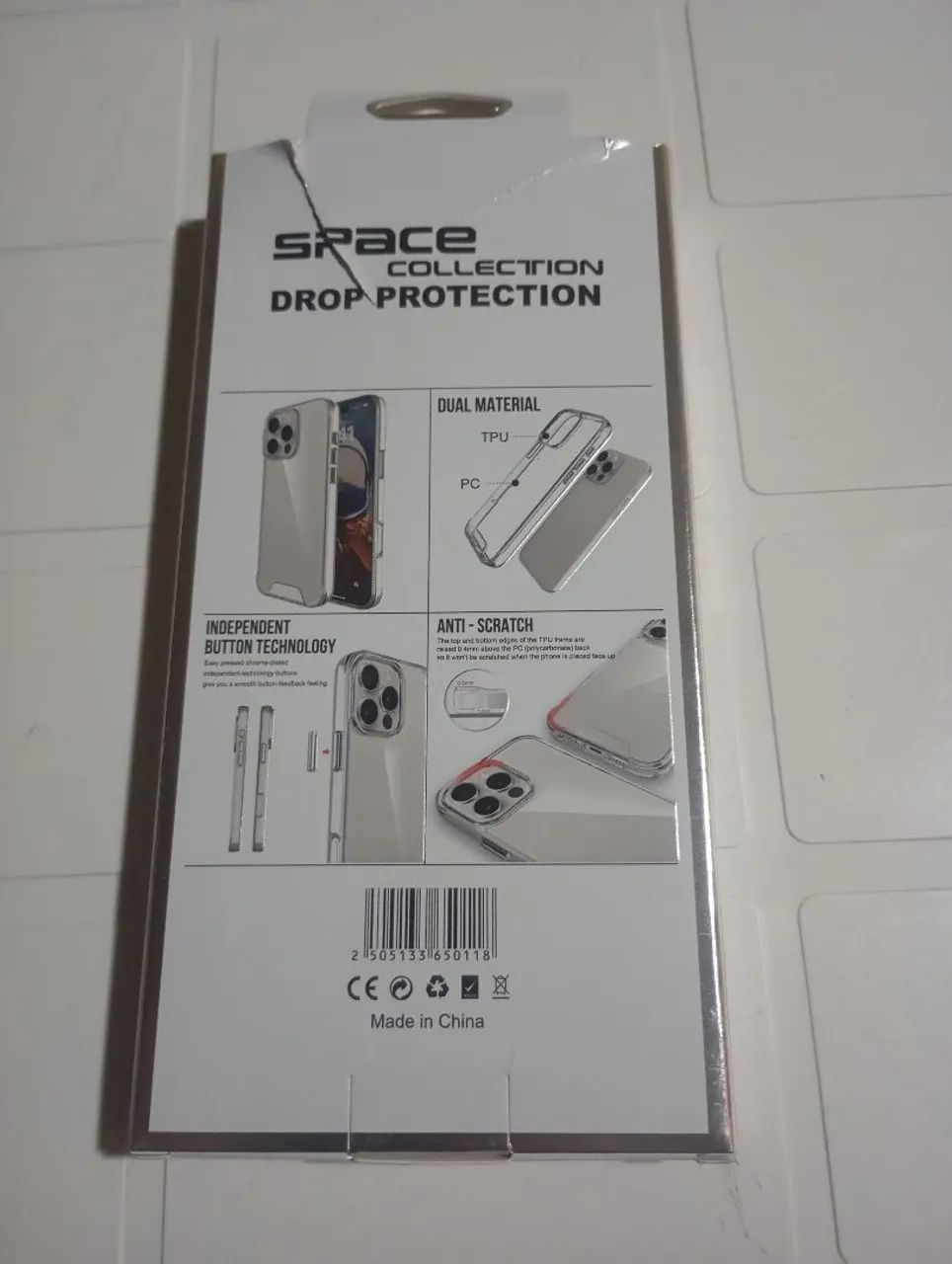 Vende-se capa transparente de iPhone 17 pro Max 