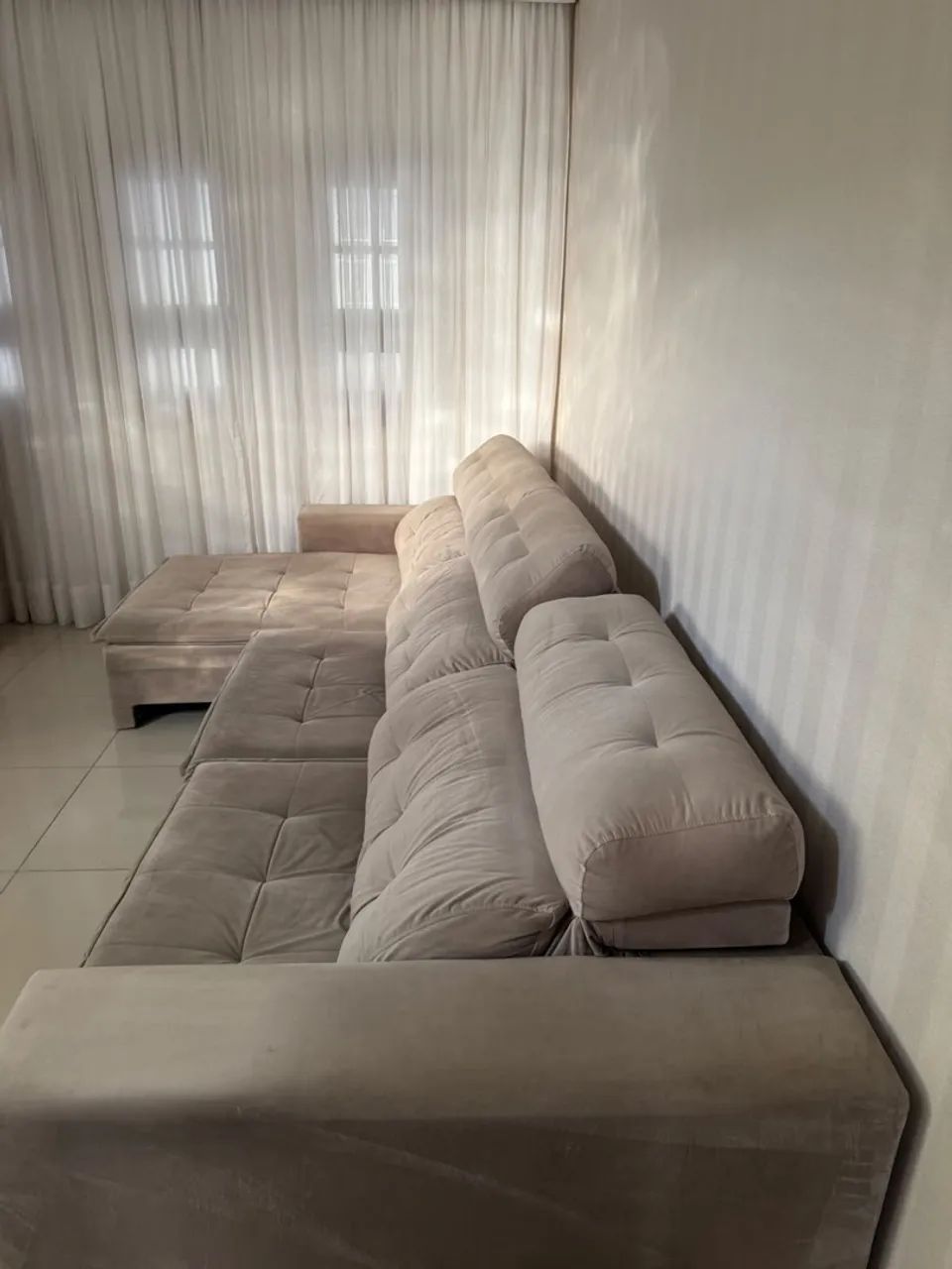 SOFÁ RETRÁTIL E RECLINÁVEL - 3,50 - Foto 5