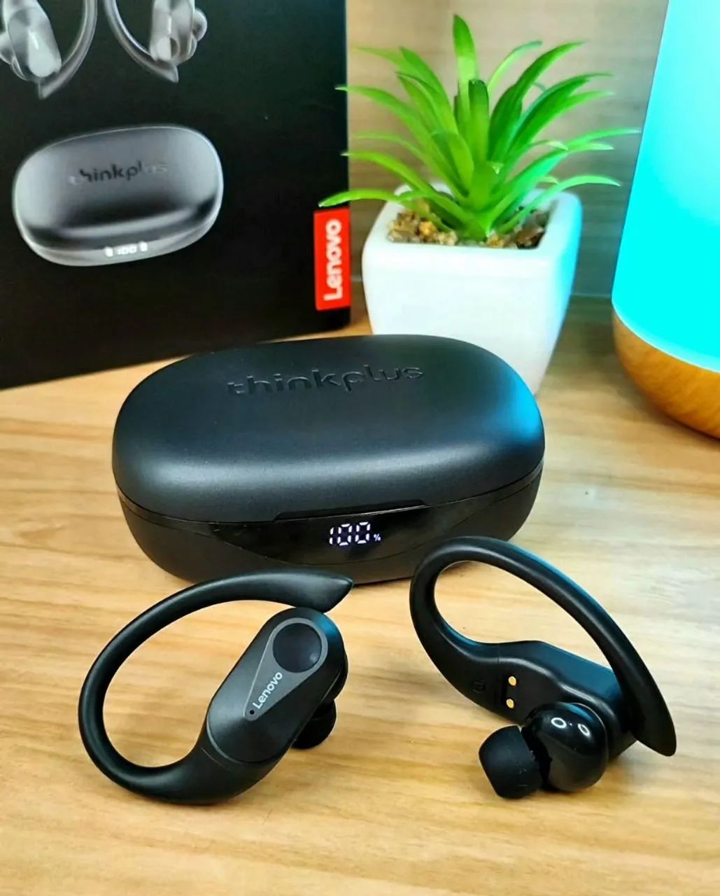 Fone de ouvido bluetooth LENOVO LP75 Esportivo Original - Foto 3