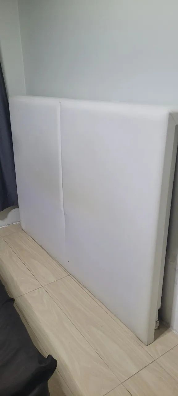 Cabeceira de cama em couro - Foto 2