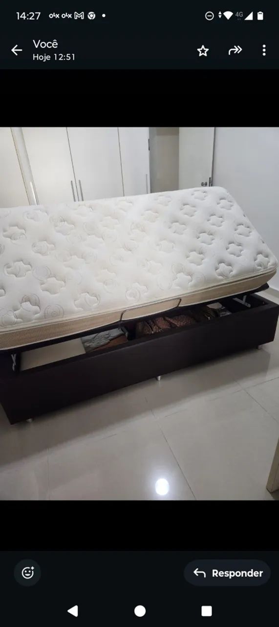 Cama baú solteirão  - Foto 5
