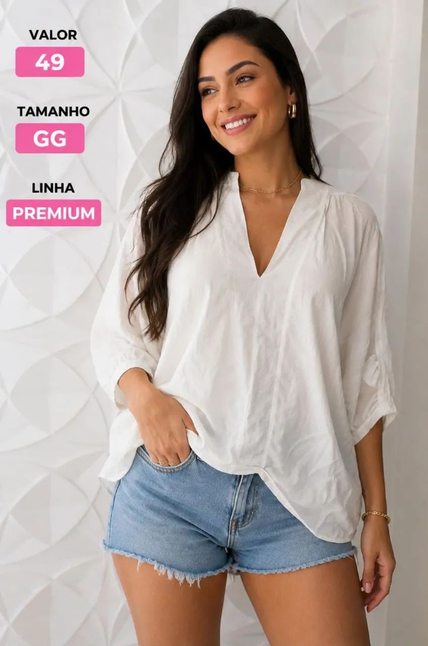 Blusas femininas linha premium - Foto 5