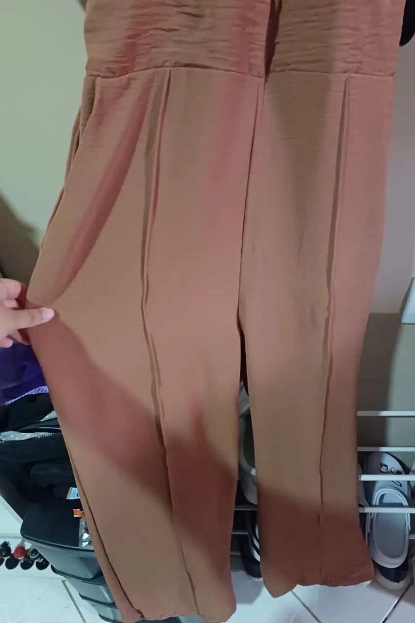 Vendo Macacão Pantalona Novo - Foto 3
