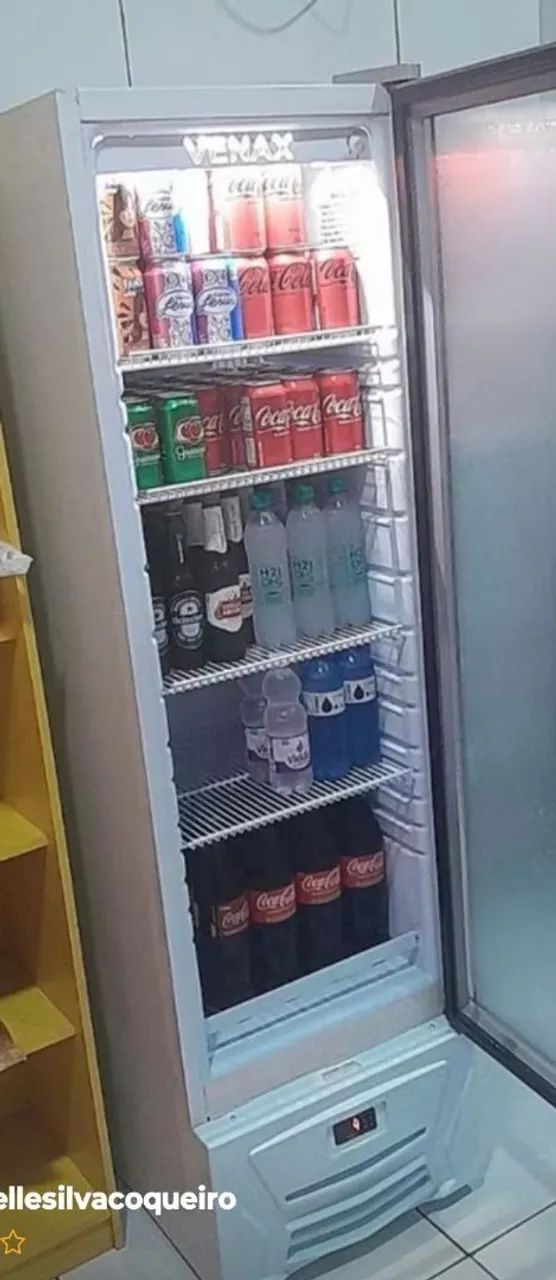 Expositor de Bebidas Venax 300 L Branco  - Foto 2