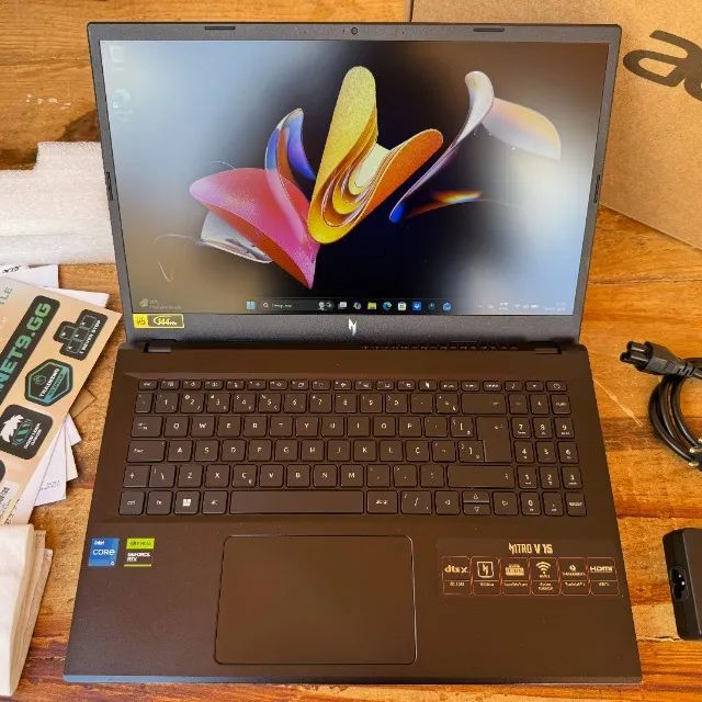 Notebook Gamer i5-13420H + RTX 4050 6Gb + 8Gb RAM DDR5 5200Mhz + Tela 144Hz (IMPECÁVEL)