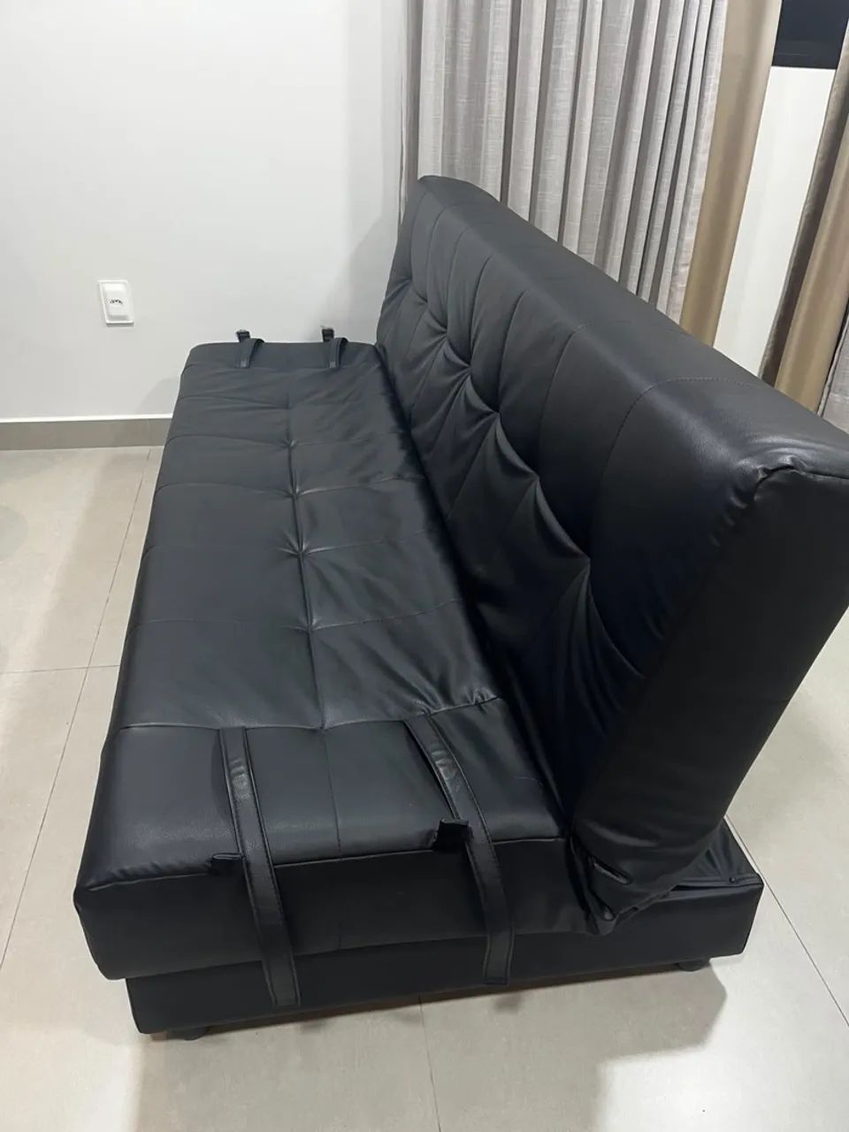 Sofá -Cama 3 lugares Retrátil loja/fabricaçao Mannes Store - Foto 5