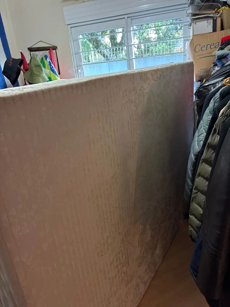 Cama box com colchão casal