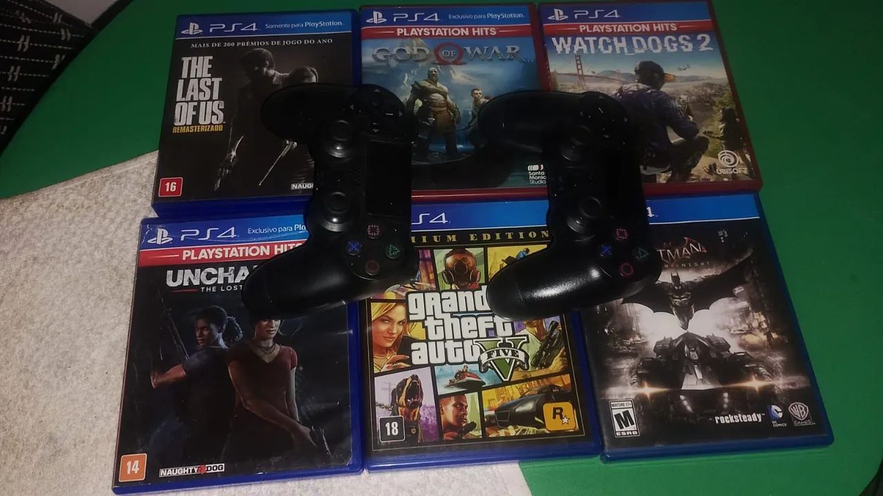 PS4 COM JOGOS - Foto 2