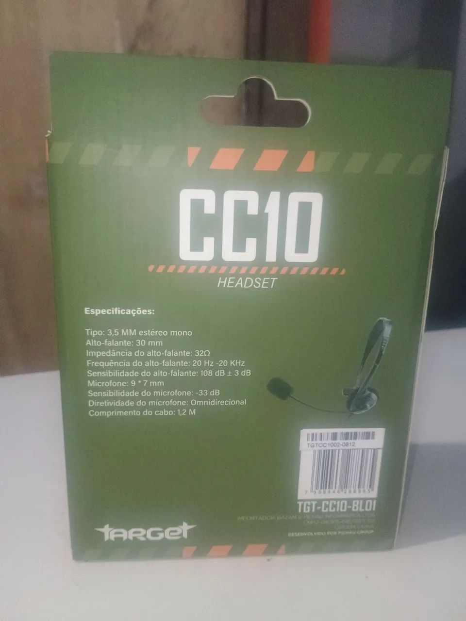 ? HEADSET TARGET CC10 NOVO LACRADO ? - Foto 2