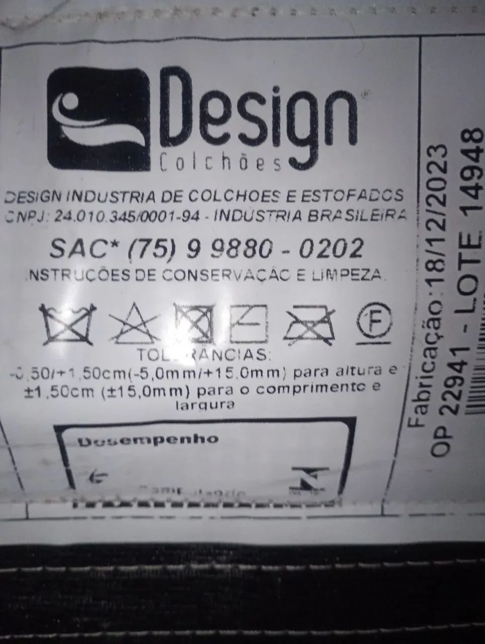 Bicama tipo box solteiro, marca  Design colchões  - Foto 2