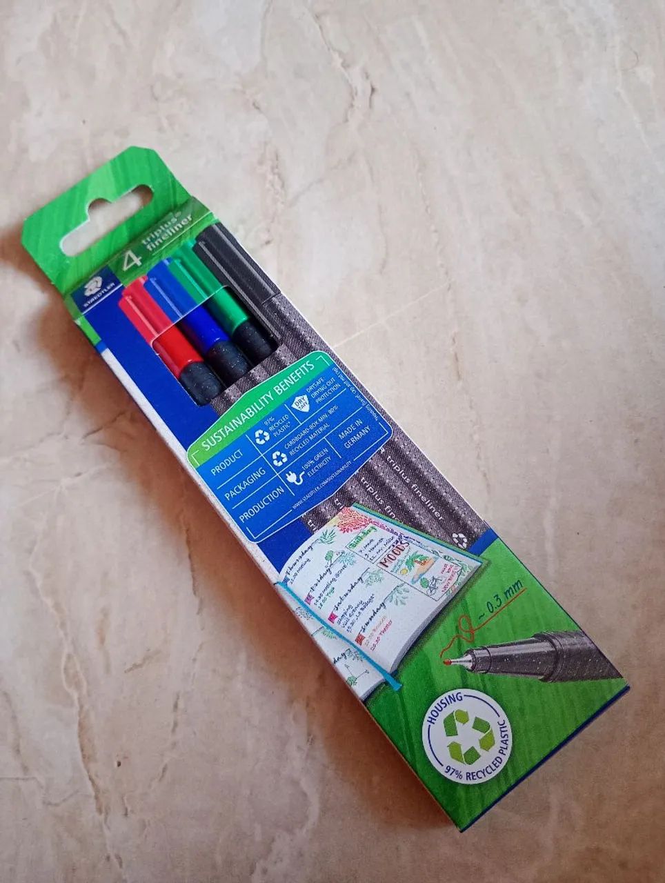 Caneta staedtler 4 triplus fineliner 432958024671580161
