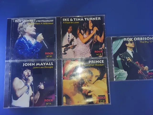 5 cds da coleção rock usado bem conservado - CDs, DVDs etc - Vila
