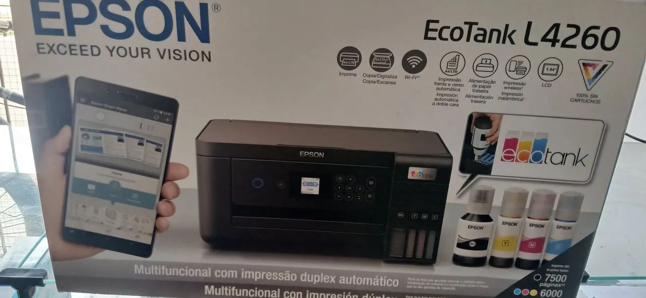 IMPRESSORA EPSON L4260 NOVA  - Foto 5