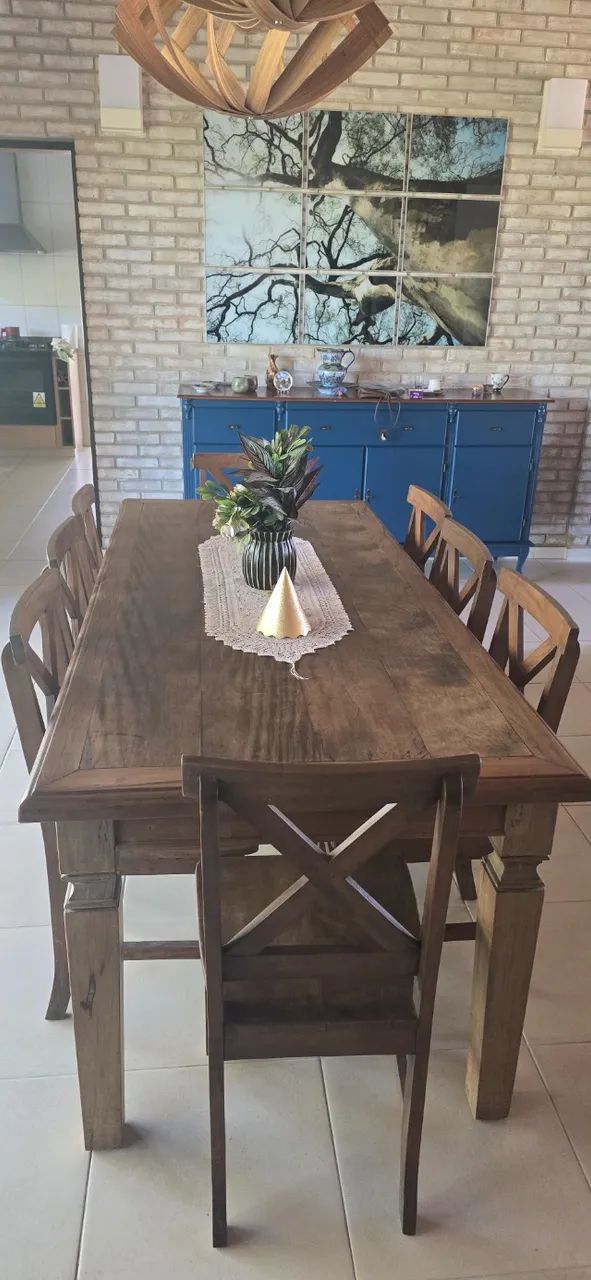Mesa de jantar retangular - Foto 3